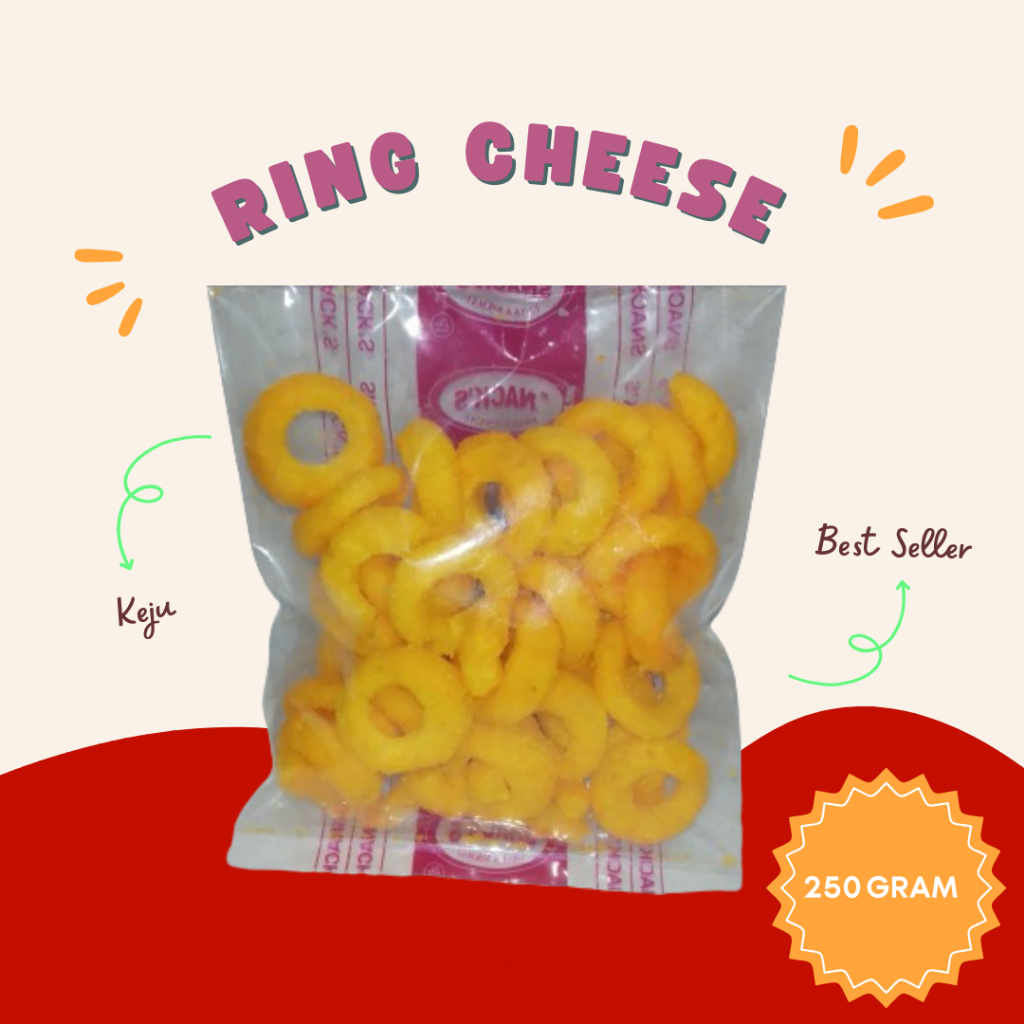 

[RING CHEESE] MURAH 250 GRAM / BASRENG JAKARTA / KRIPIK PEDAS JAKARTA