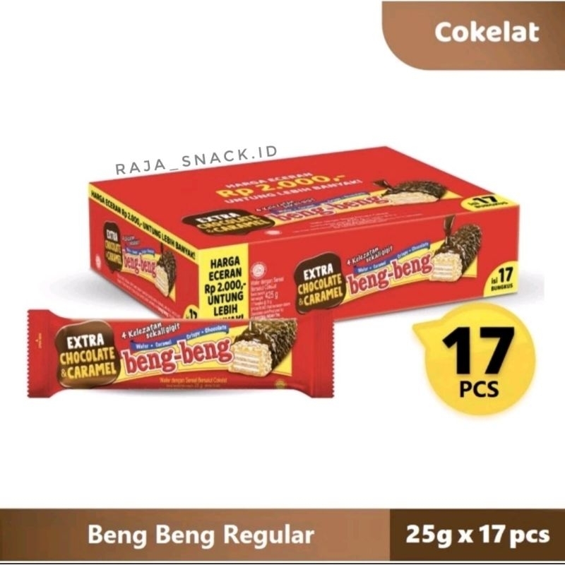 

raja_snack.id - Beng Beng Reguller 1box isi 17 pcs