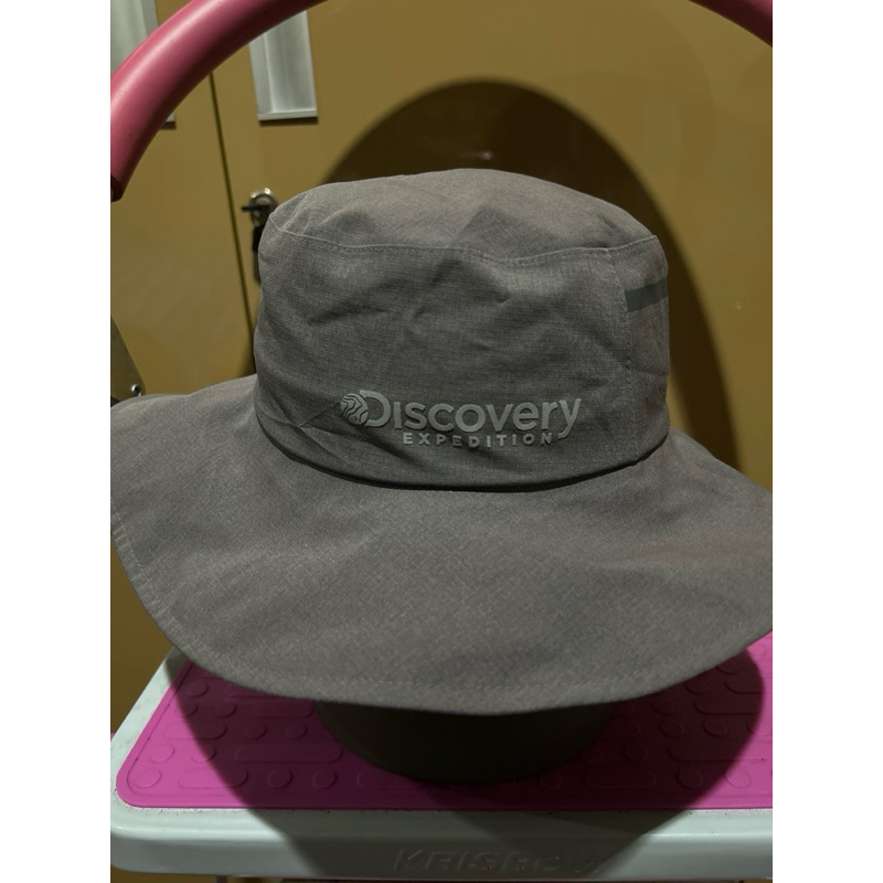 Topi sekon model Rimba Discovery ukuran S-M(LK 56-57 cm) warna abu