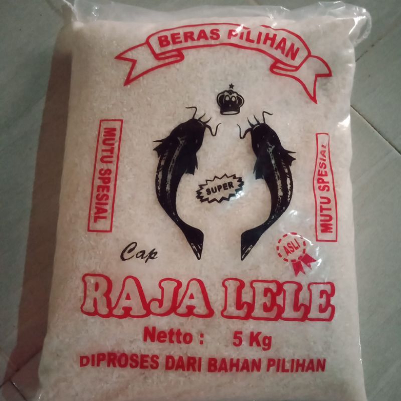 

Beras Raja Lele kemasan @ 5kg