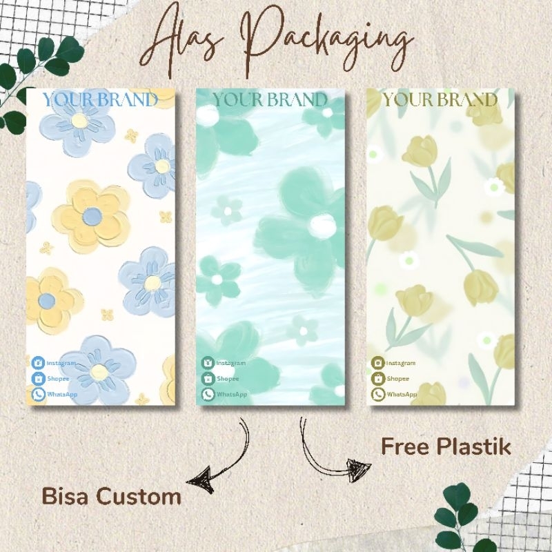 

Alas Packaging Strap IV / Alas Packing Strap / Kertas Packing / Aksesoris / Free Plastik / Bisa Custom Design / Alas Aksesoris/ Strap Phone/ Alas Kalung