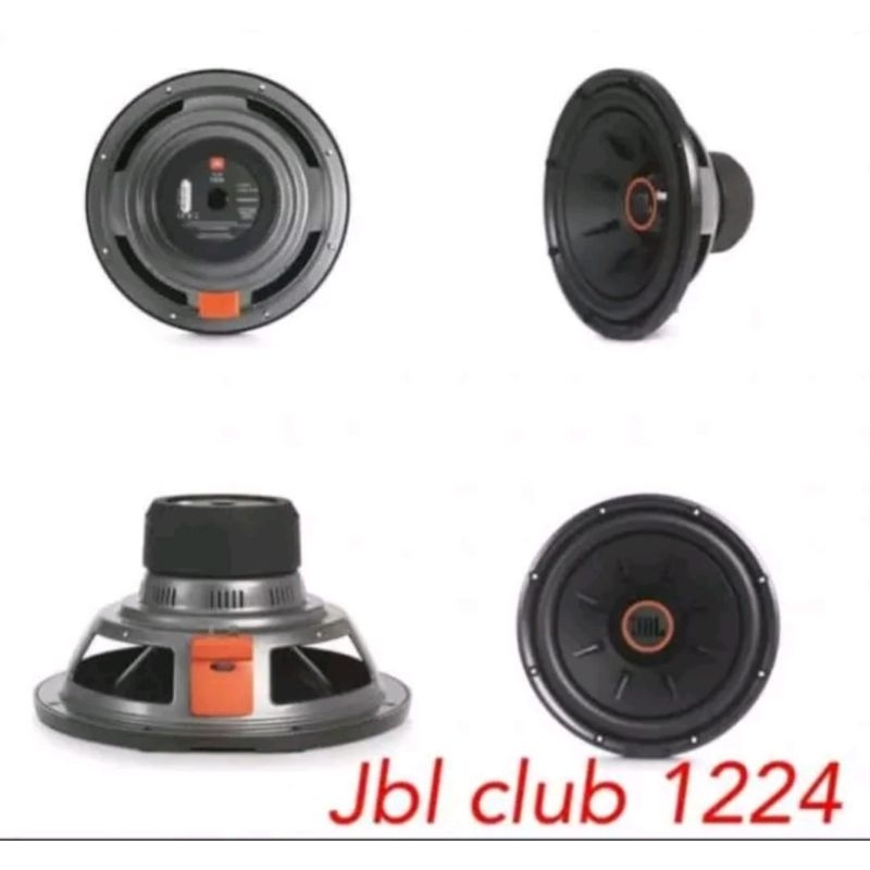 subwoofer pasif 12 inch jbl club 1224 single coil by harman cardon original garansi resmi