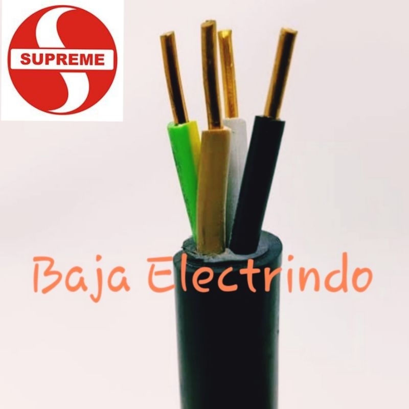 Kabel Tufur NYY 4x10mm SUPREME per Meter NYY 4x10 mm 4 X 10mm