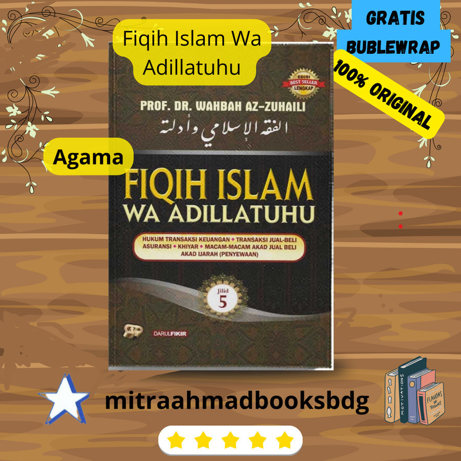 Fiqih Islam Wa Adillatuhu Jilid 5 Fiqh Islam Fikih Wahbah Az Zuhaili /GIP ORIGINAL