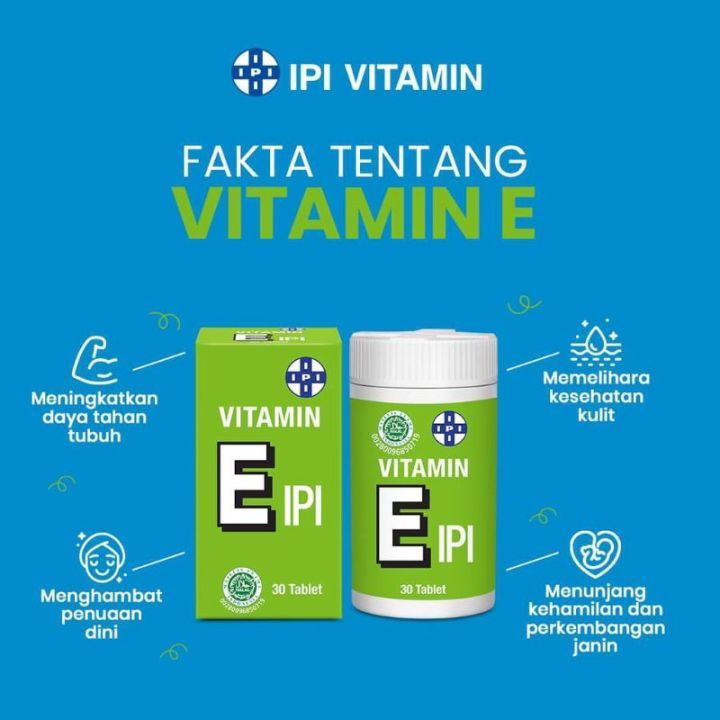 vitamin E ipi 30 tablet - ipi vitamin E