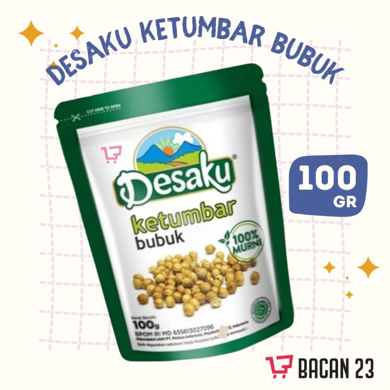

Desaku Ketumbar Bubuk 100% Murni (100 gr) / Bumbu Dapur Alami / Ketumbar Murni