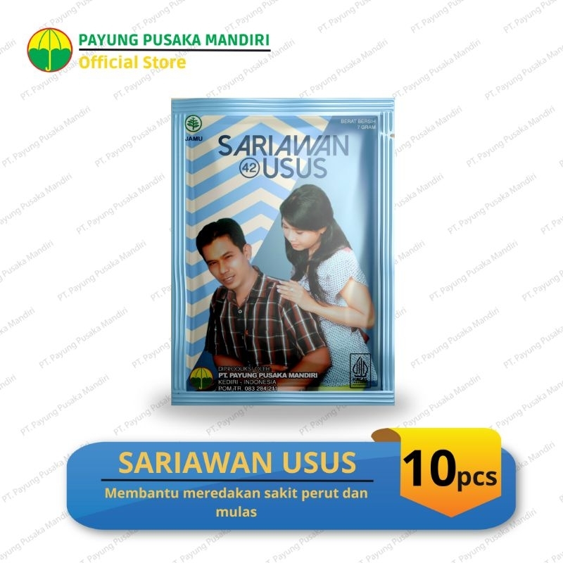 Jamu serbuk SARIAWAN USUS, Payung Pusaka Mandiri