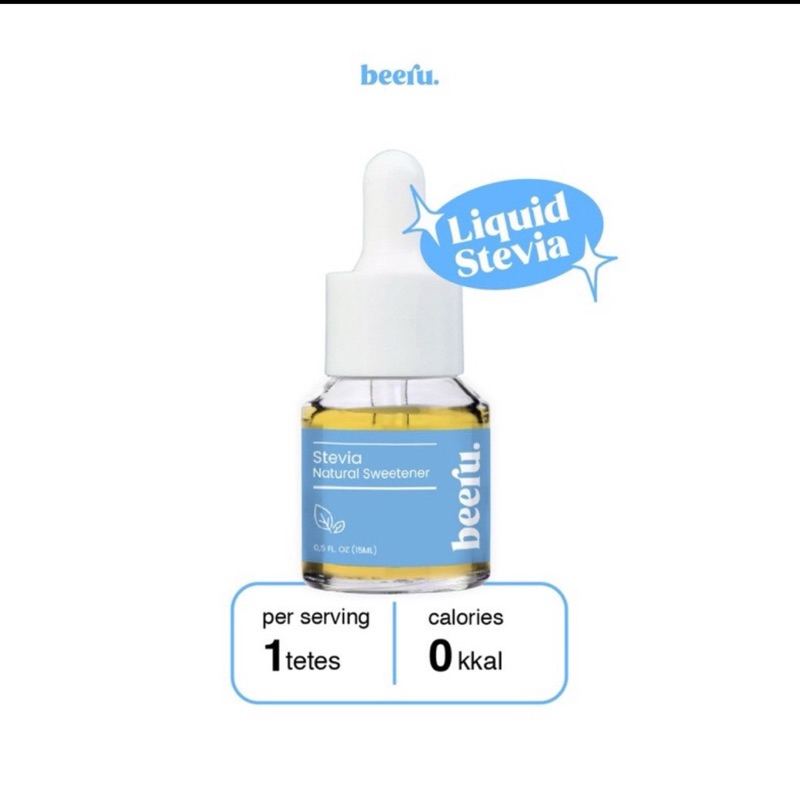 

Beeru stevia sweetener (KHUSUS INSTANT)