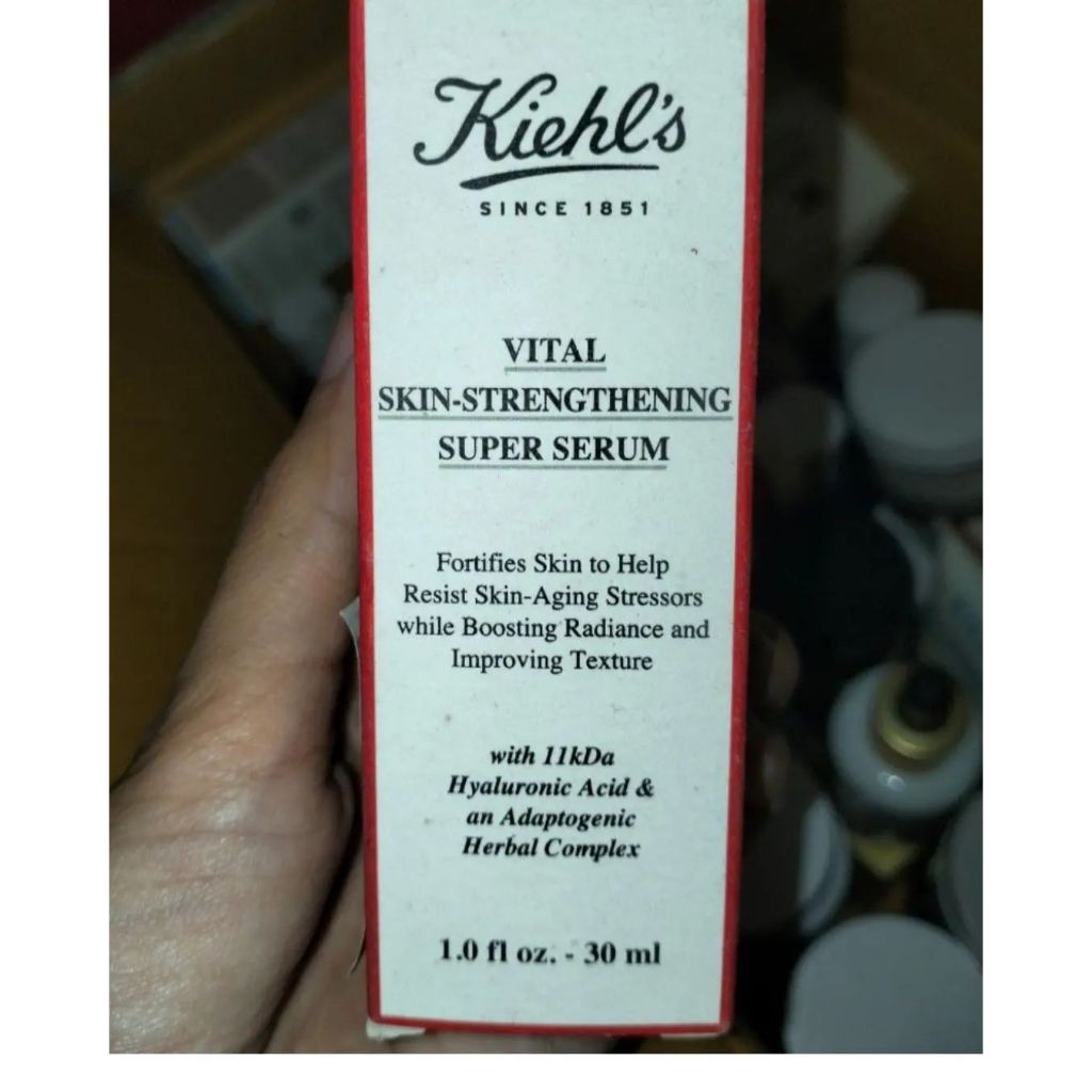 Kiehls vital skin strengthening super serum 30ml preloved