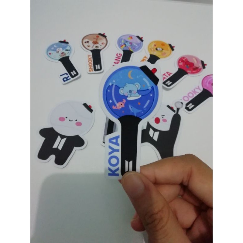 

Stiker Bangtan Bomb BT21 Stiker BT21 Stiker karakter BT21