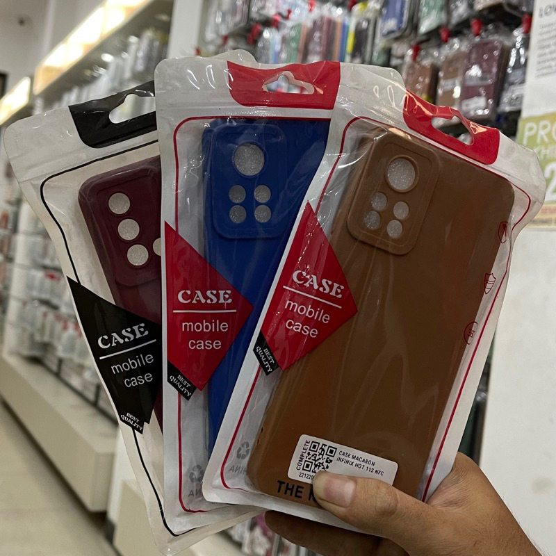 CASE INFINIX HOT 11 NFC MACARON SOFTCASE INFINIX HOT11 NFC