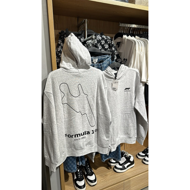 Hoodie h&m Man FORMULA 1 jasa titip