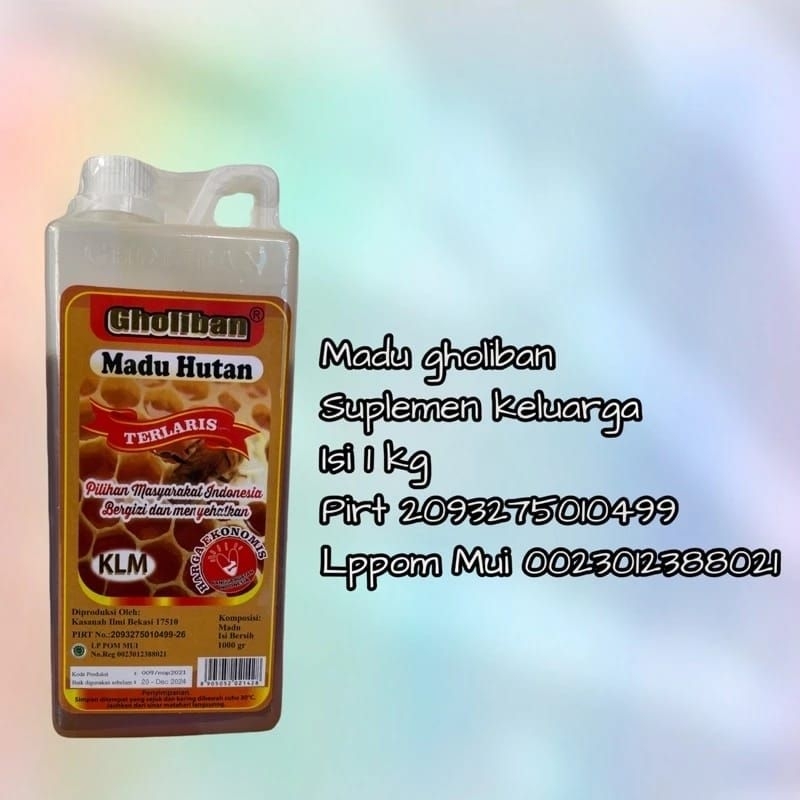 

MADU GHOLIBAN ( madu pabrik)1kg