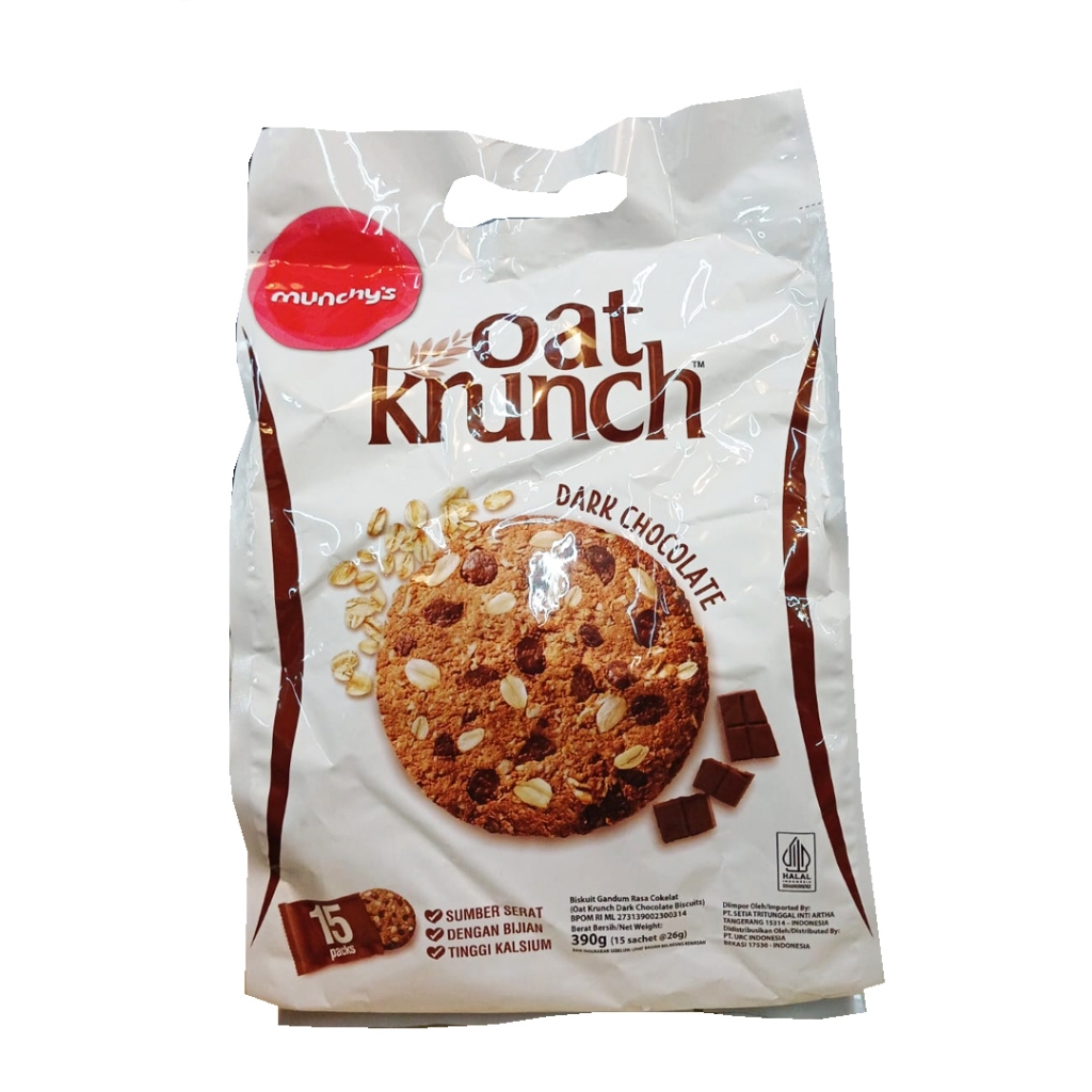 

MUNCHY'S OAT KRUNCH DARK CHOCOLATE 390g