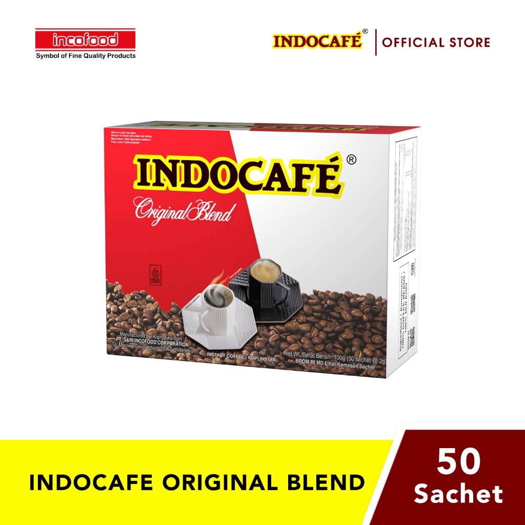 

Indocafe Original Blend (50 sachet) - Box