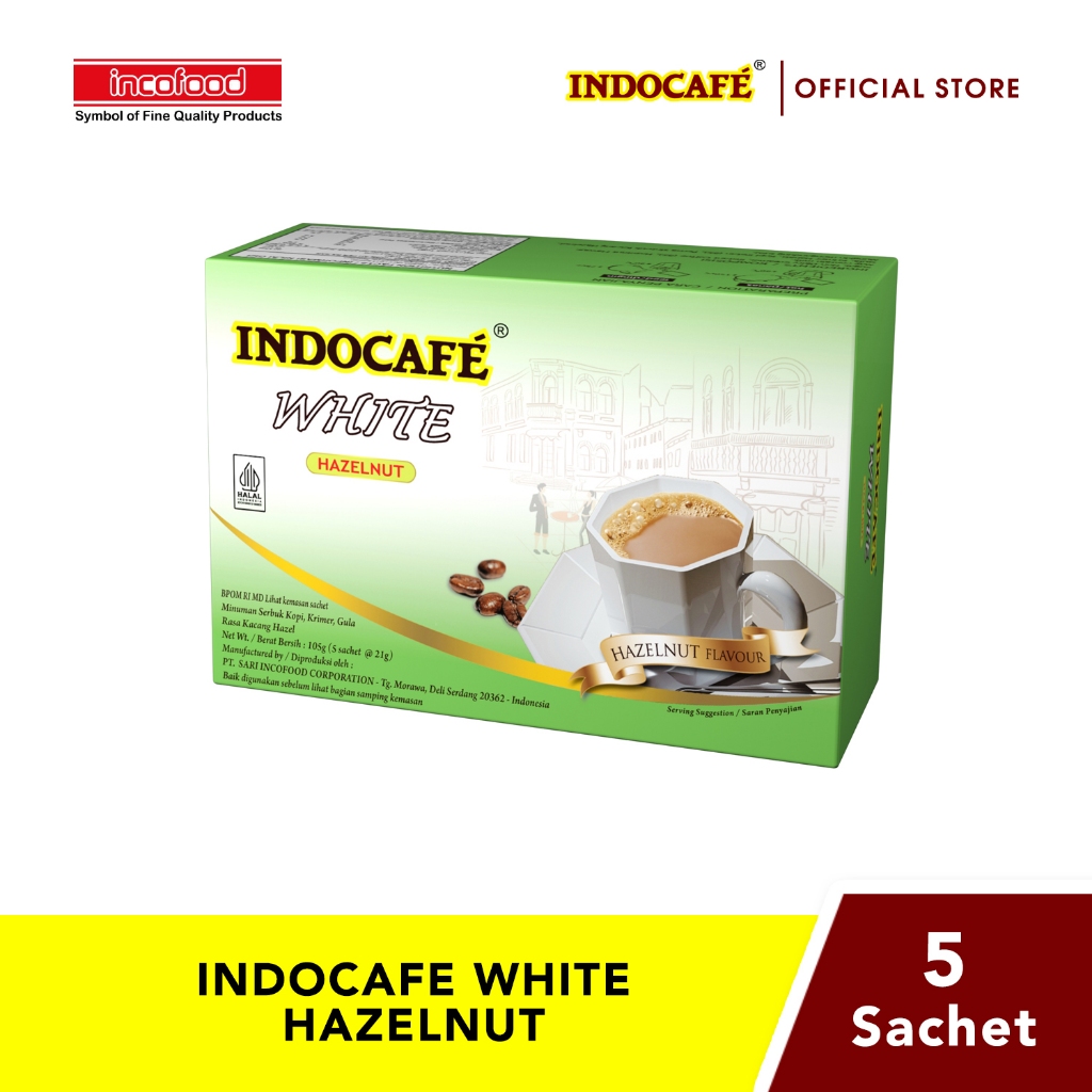 

Indocafe White Hazelnut (5 sachet)