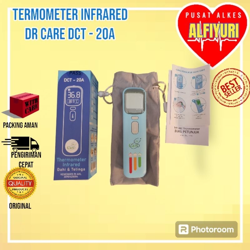 thermometer infrared dr care / termo / temp infra red / thermo gun / termometer