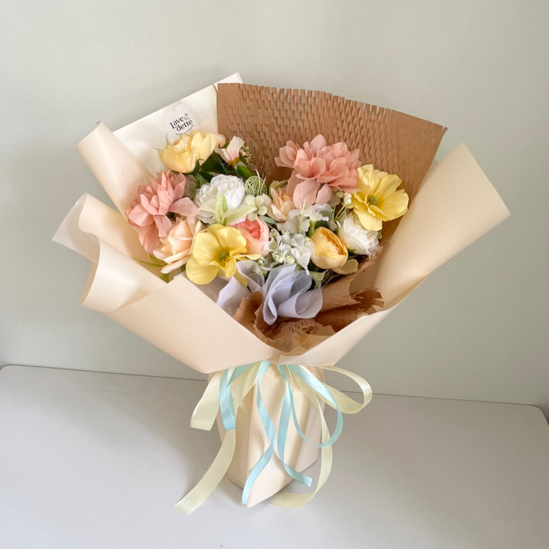 BUKET BUNGA KOREA / BUCKET BUNGA / ARTIFICIAL FLOWERS / BUKET BUNGA WISUDA