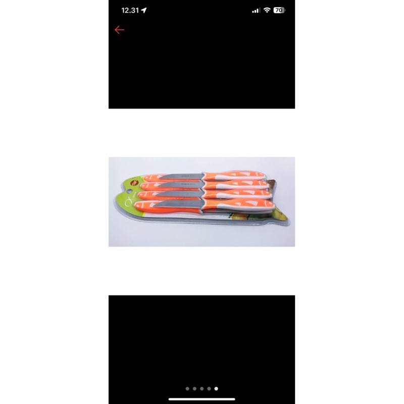 Pisau ikan / pisau motif ikan / pisau ikan /pisau buah 1 pcs