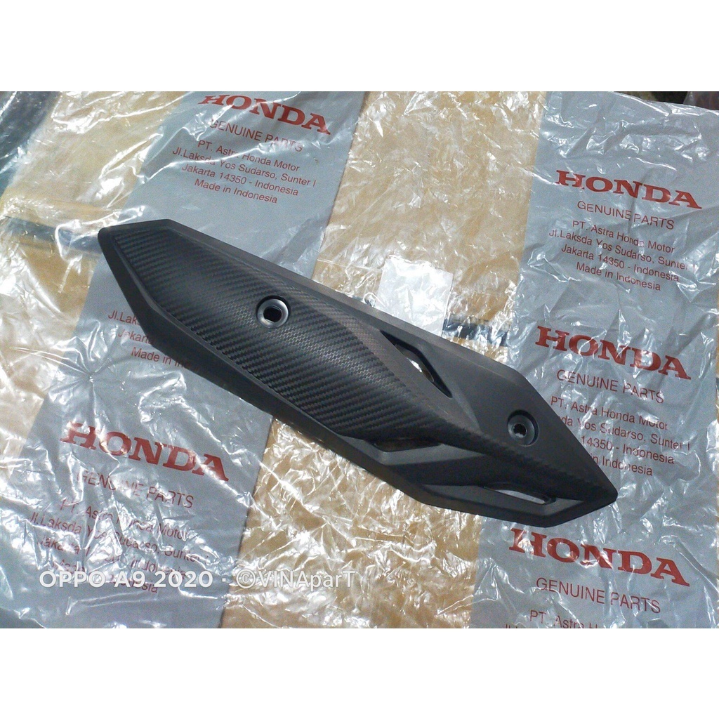 Tameng Knalpot Beat New Deluxe Street Carbon Kevlar