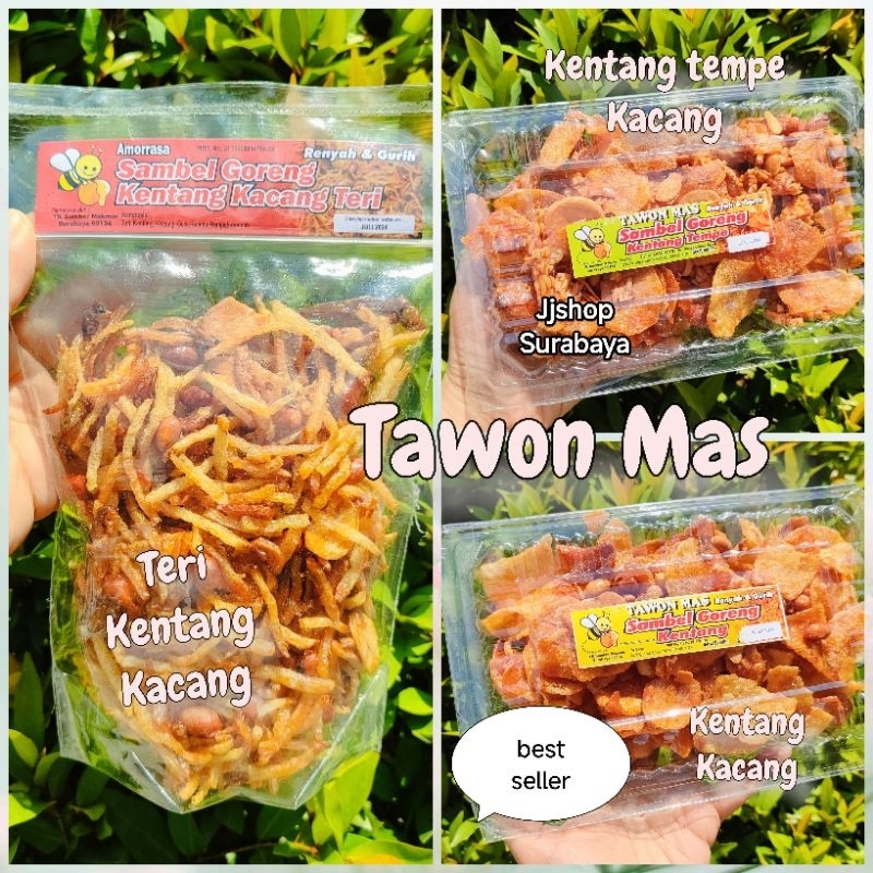 

Sambel Goreng Kentang & Kentang Tempe & Kentang Teri