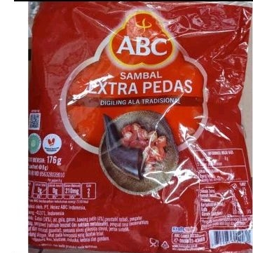 Saos sambal ABC extra pedas 8gr  kemasan stik isi 22 sachet