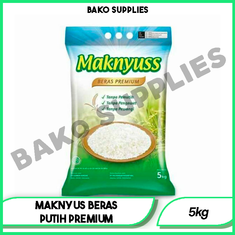 

MAKNYUS BERAS PUTIH PREMIUM 5KG