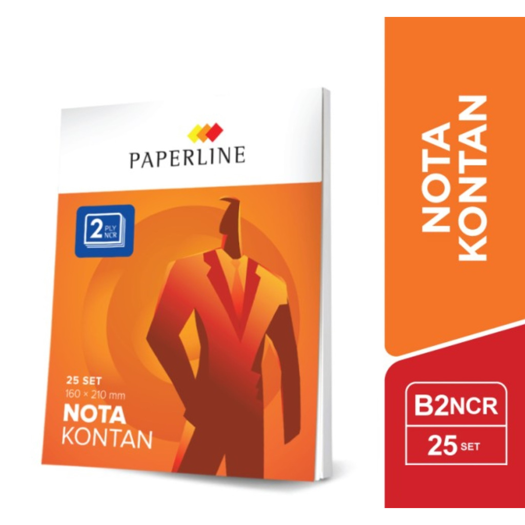 

NOTA KONTAN BESAR / NOTA BESAR RANGKAP 2 / NOTA BESAR 2 PLY NCR / NOTA B2 PAPERLINE