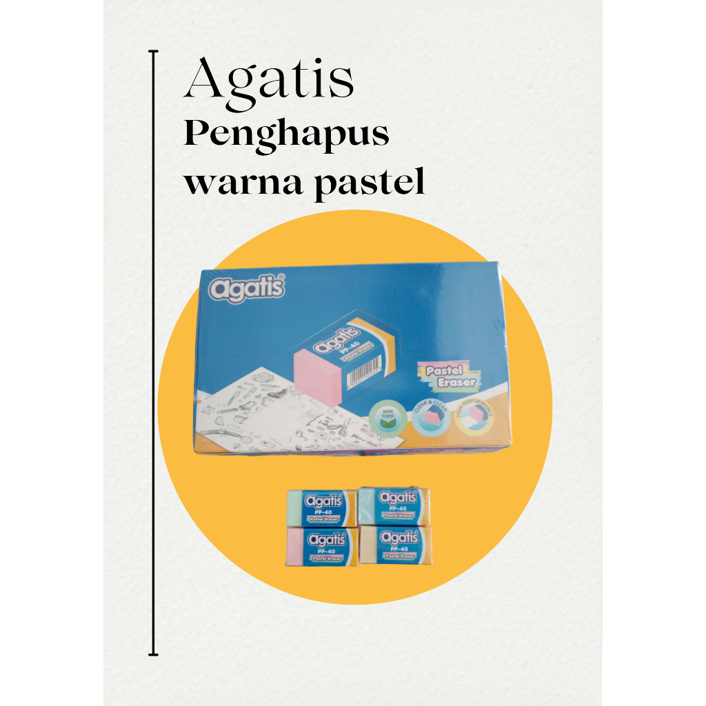 

Penghapus Agatis kecil PP-40