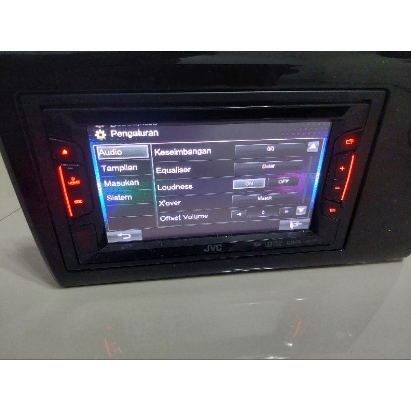 Head Unit JVC bawaan brio RS
