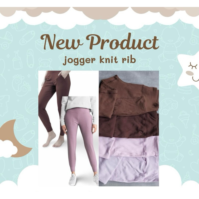 90Degree Ribbed Pocket Jogger Pants