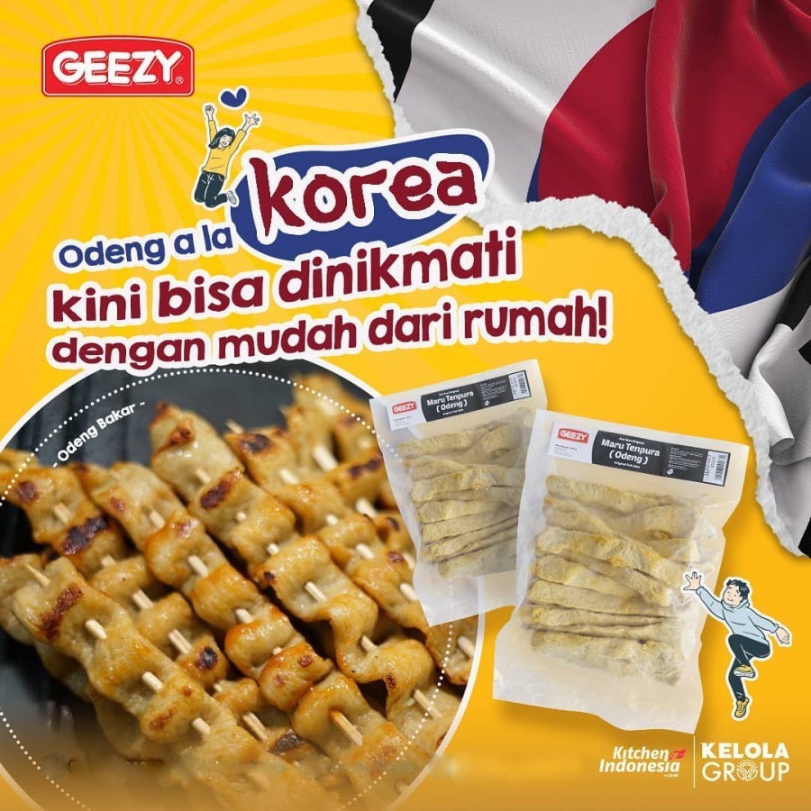 

GEEZY / Minaku Odeng 500gr – Korean Fish Cake