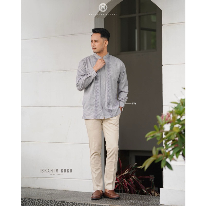 Ibrahim Koko by Nadheera Luxury - Baju Koko Lengan Panjang
