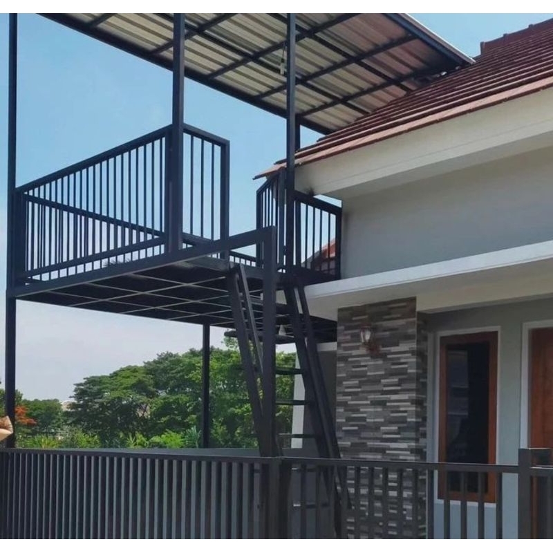 Kanopi balkon dak plat bordes & mezzanine floor bandung-cimahi-bandung barat