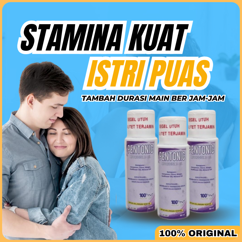 Obat Kuat Oles Pria Perkasa  Tahan Lama Sex Original 100% Pentonic oil Ampuh