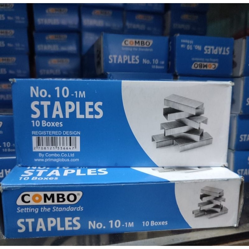 

Steples Stapler Isi Steples Kecil No 10 / Isi Stapler Combo