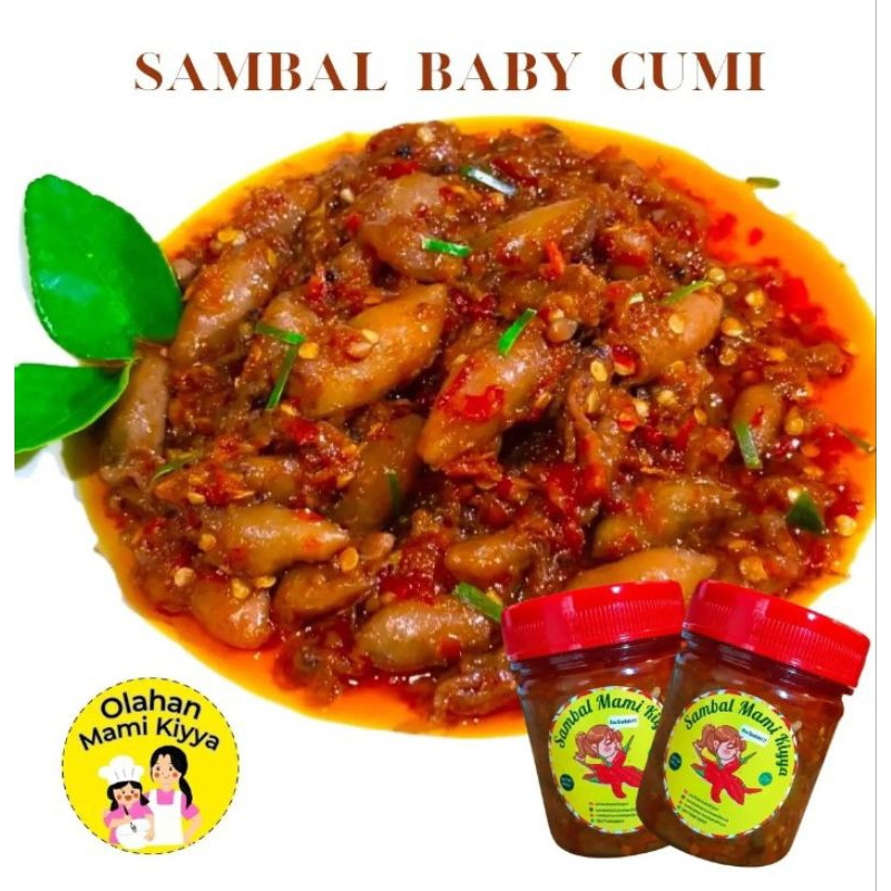 

sambal baby cumi endulita wajib coba full cumi gak cuma Sambel doang