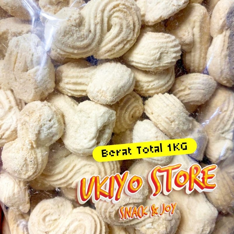 

UKIYO - Kue Semprit Sagu Kemasan 1Kg
