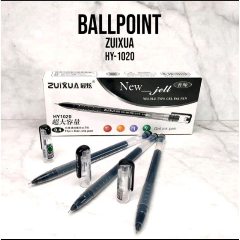 

(12pcs) Pulpen Gel Zuixua New 0.4