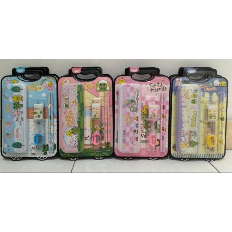 

Alat Tulis Set 6pcs Fluffy Friends/ Stationary Set