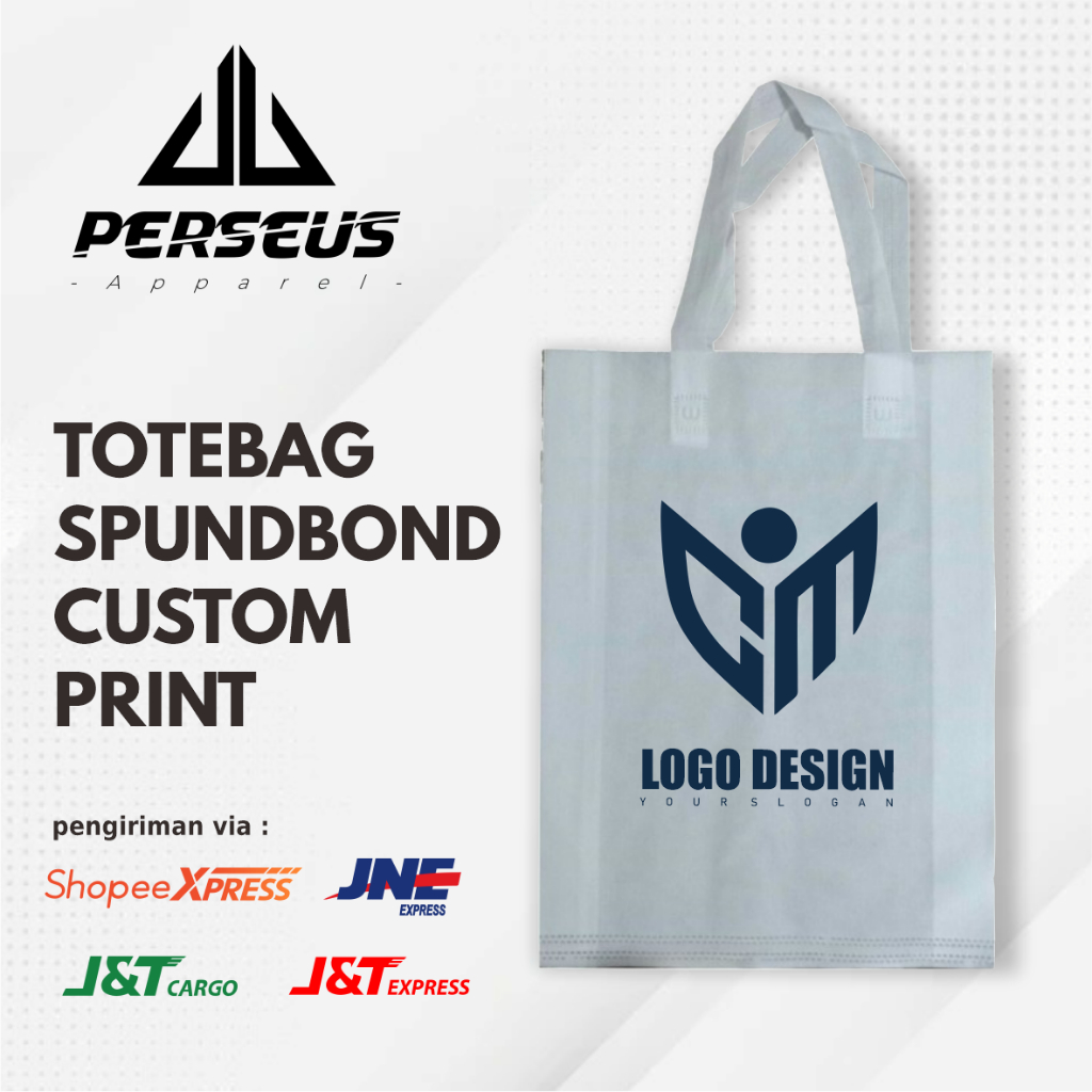 

Tas Spundbond Premium Custom Desain Full color / Spunbond tas kado