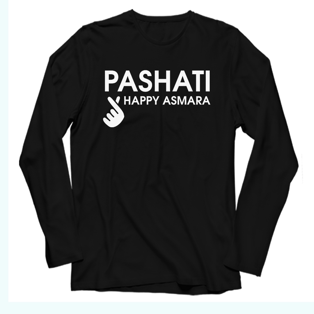 Kaos PasHati Happy Asmara Fans Klub Penggemar Pas Hati Dangdut Koplo Jawa Baju  Lengan PanjangDistro