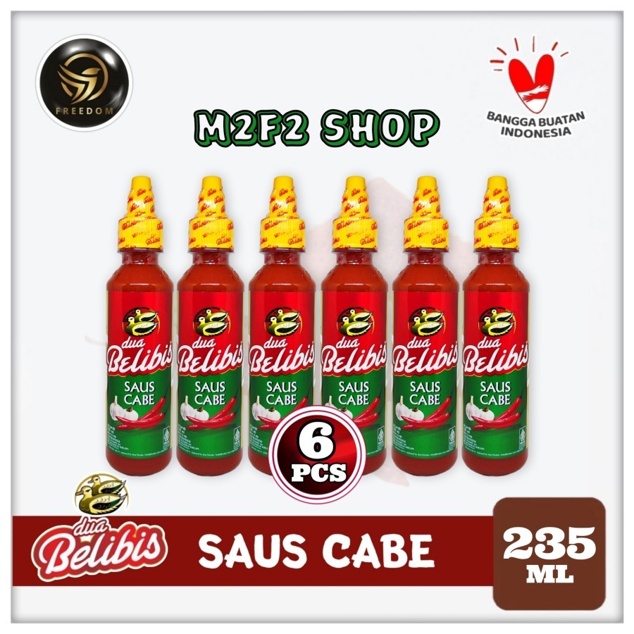 

Dua Belibis Saus Cabe Botol Pet - 235 ml (Kemasan 6 Pcs)