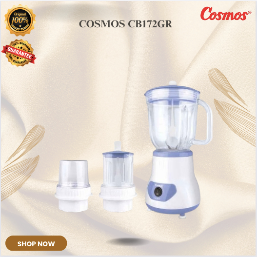 Cosmos Blender Kaca CB172GR Blender Kaca 1L/CB 172 GR/C-172-GR/CB172GR/Cosmos Blender Kaca 1L/Cosmos