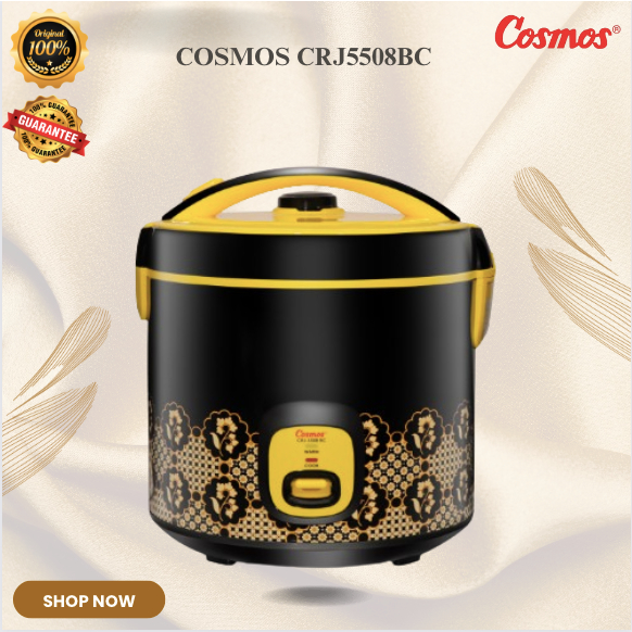 COSMOS RICE COOKER NON STICK CRJ5508BC 2.5L/CRJ-5508BC/CRJ-5508-BC/CRJ 5508BC/ORIGINAL GARANSI RESMI