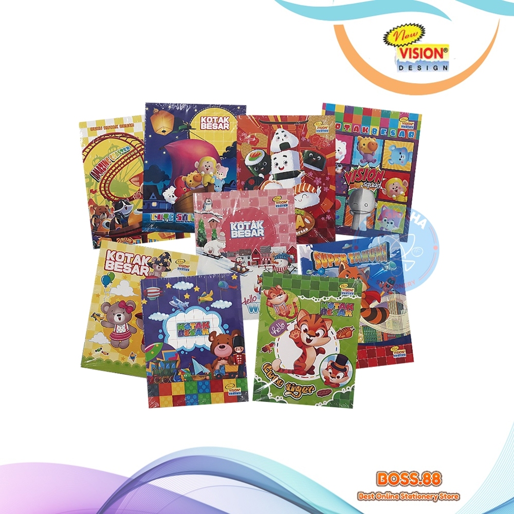 

BUKU KOTAK BESAR NEW VISION 30 (1 PCS)