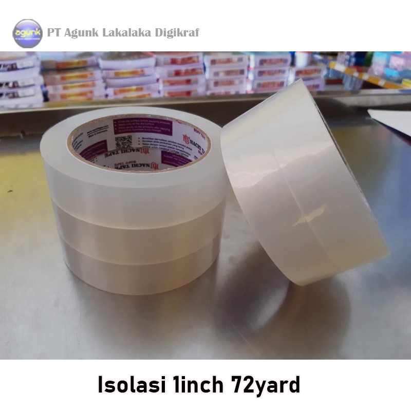 

Isolasi 1 inch (24mm X 72 Yard)