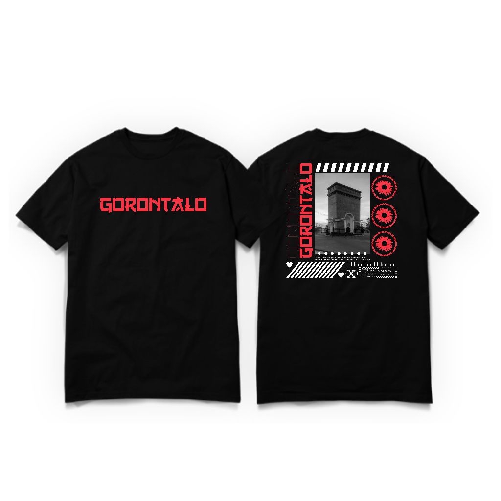 kaos distro kota Gorontalo ibu kota provinsi Gorontalo dewasa dan anak