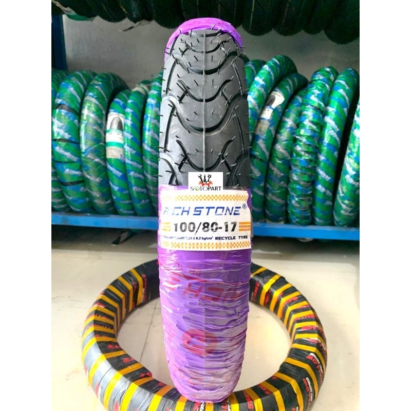Ban Motor Richstone 100/80-17 Ring 17 Tubeless ban motor 100/80-17 ban 100/80-17 ban motor ring 17 b