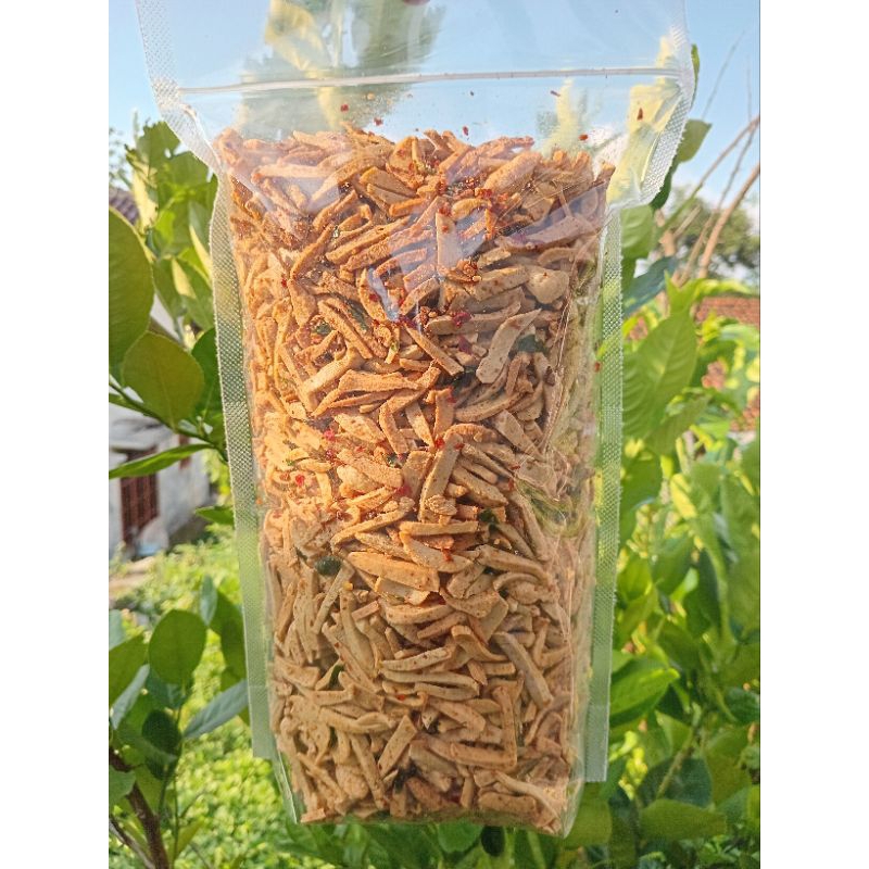 

BASRENG PEDAS SEDANG 500 GR/ BASRENG DAUN JERUK PEDAS SEDANG 500 GR
